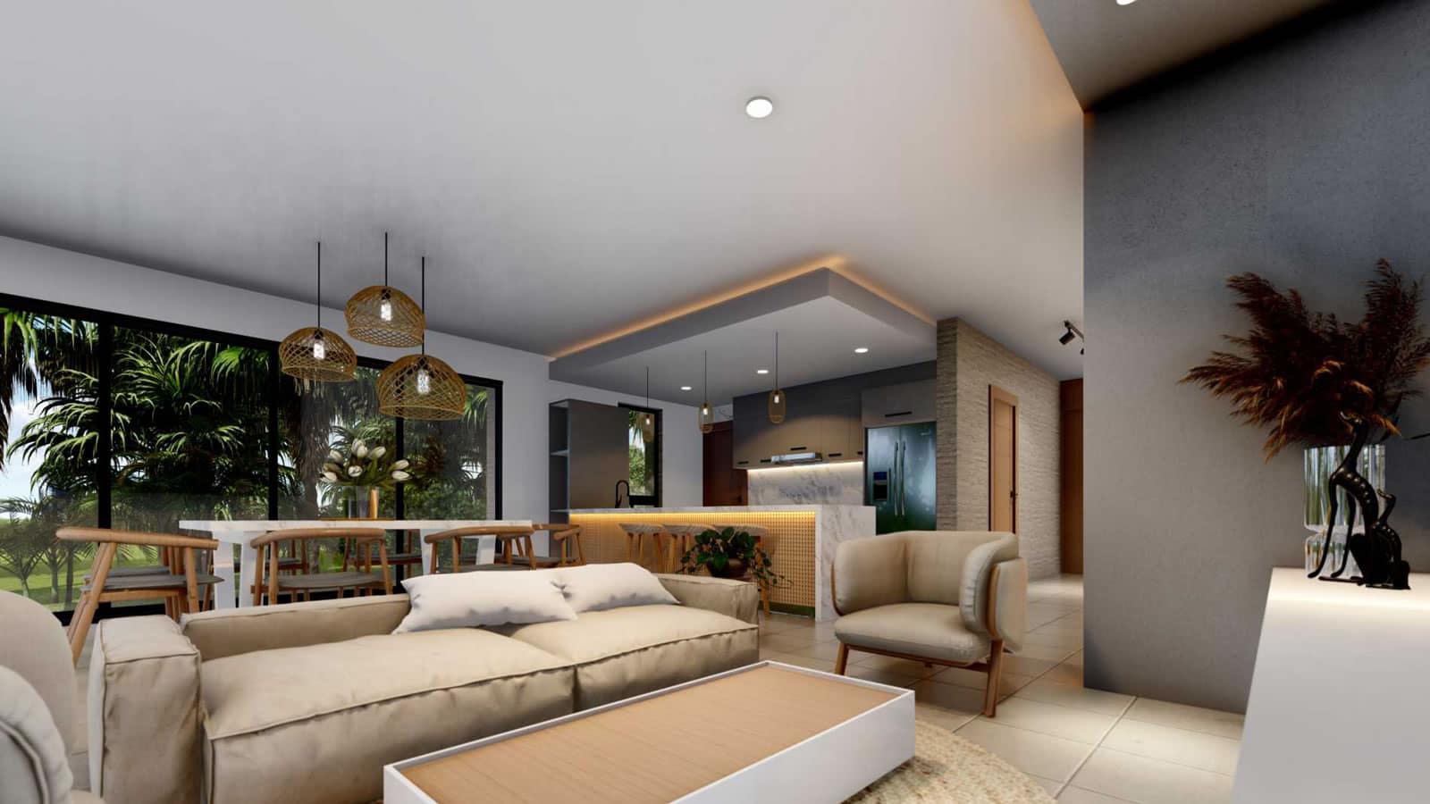 3 Bedroom Villas for Sale, Ciudad Las Canas, Cap Cana, Dominican