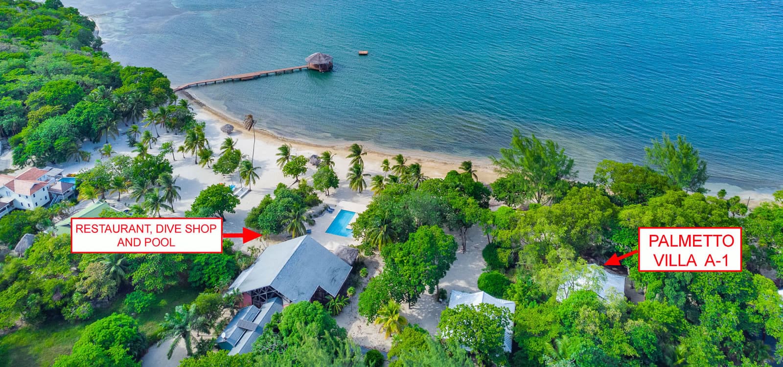 3 Bedroom Beachfront Villa For Sale, Palmetto Bay, Roatan - 7th Heaven ...