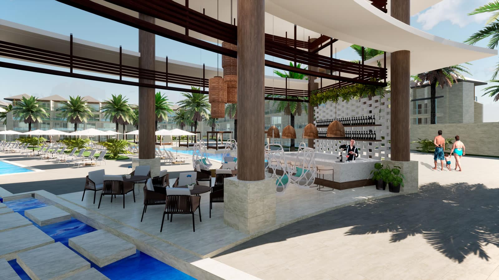 1 Bedroom Beachfront Apartments for Sale, Playa Dorada, Puerto Plata