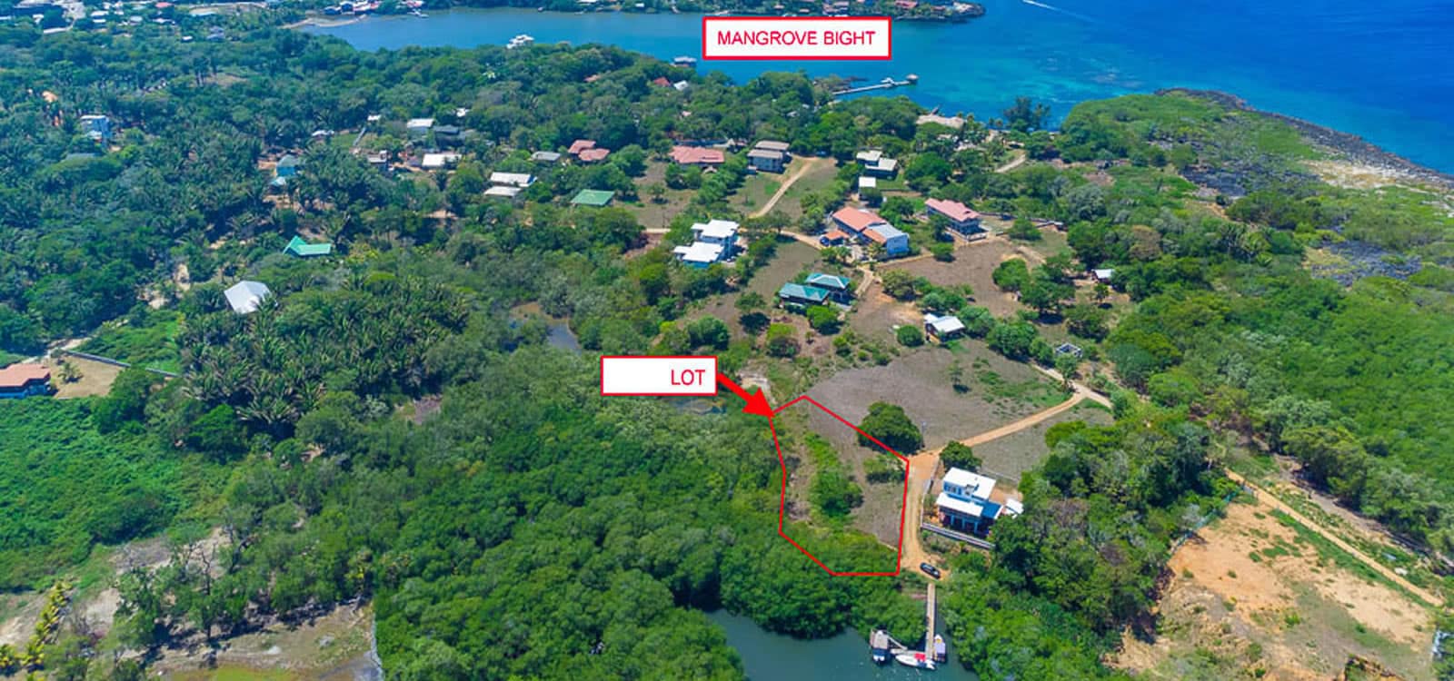 0.5 Acres of Waterfront Land for Sale, Gibson Bight, Roatan 7th