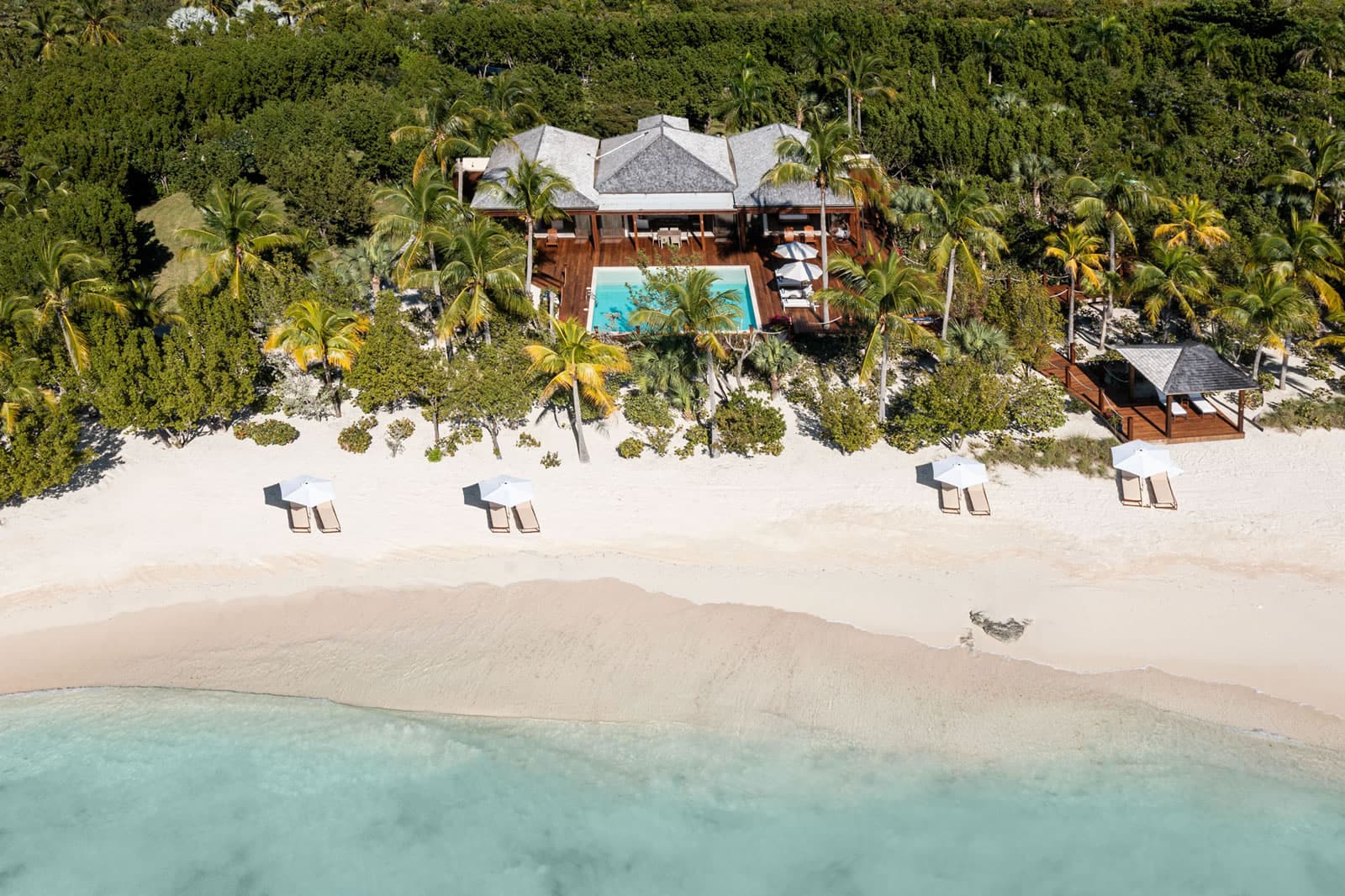 12 Bedroom Beachfront Residence for Sale, Parrot Cay, Turks & Caicos