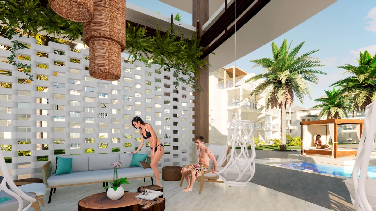 1 Bedroom Beachfront Apartments for Sale, Playa Dorada, Puerto Plata