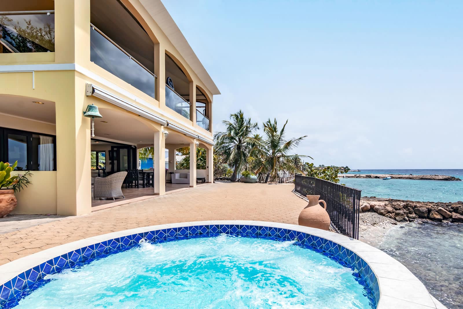 5 Bedroom First Level Waterfront Residence for Sale, Steenrijk, Curacao