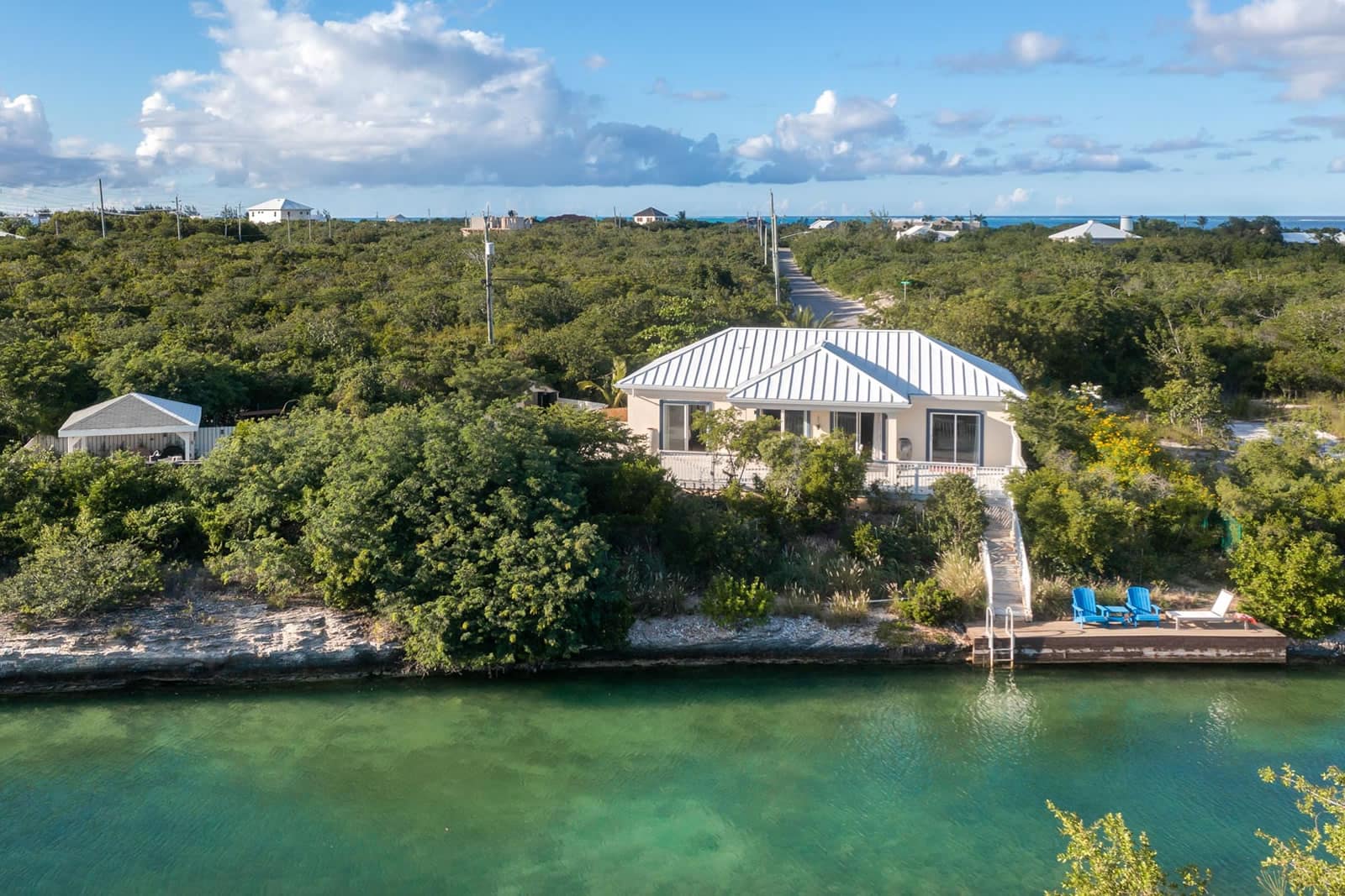 3 Bedroom Canal Front Home for Sale, Thompson's Cove, Providenciales