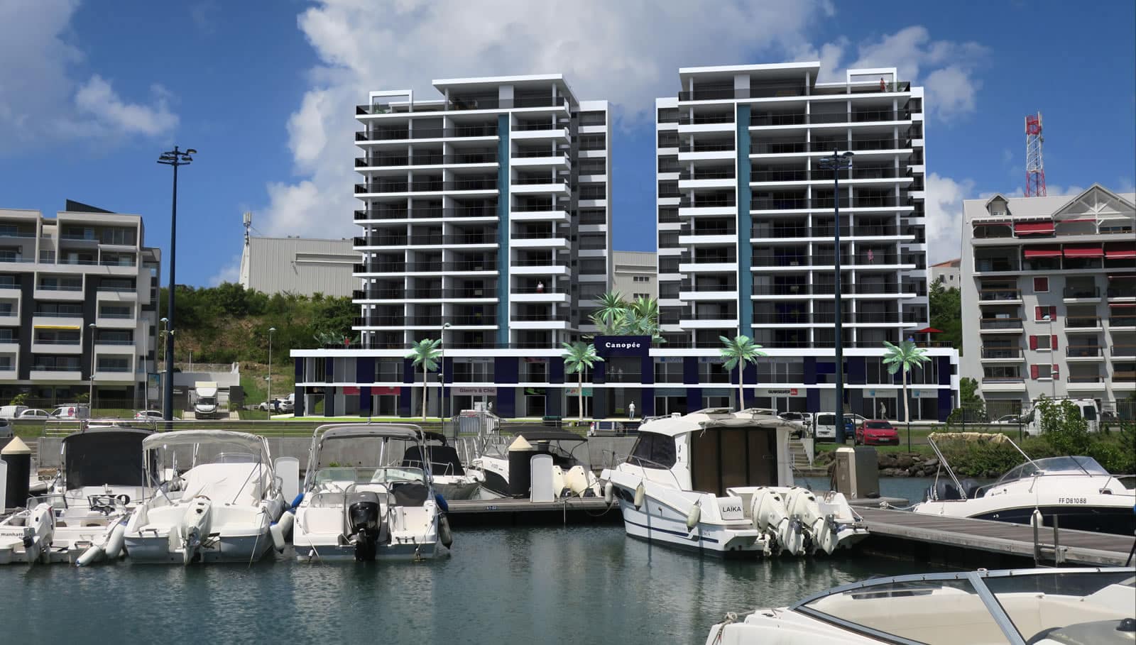 2 Bedroom Condos for Sale, Canopée, Fort de France, Martinique 7th
