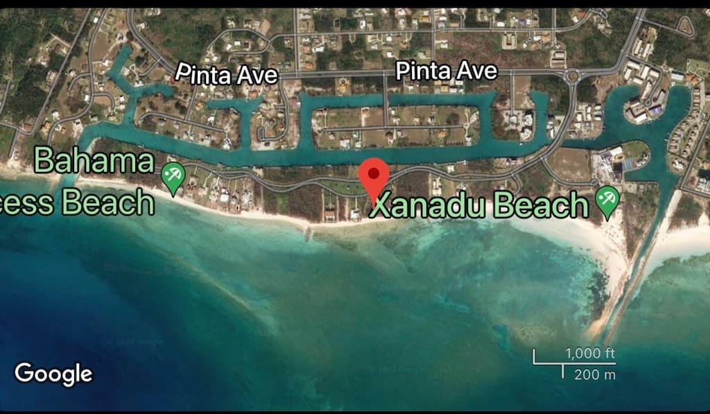 1.09 Acre Beachfront Lot for Sale, Princess Isle, Grand Bahama, Bahamas -  7th Heaven Properties
