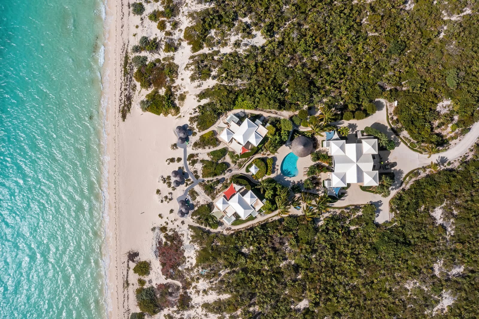 8 Bedroom Beachfront Estate for Sale, Long Bay, Providenciales, Turks