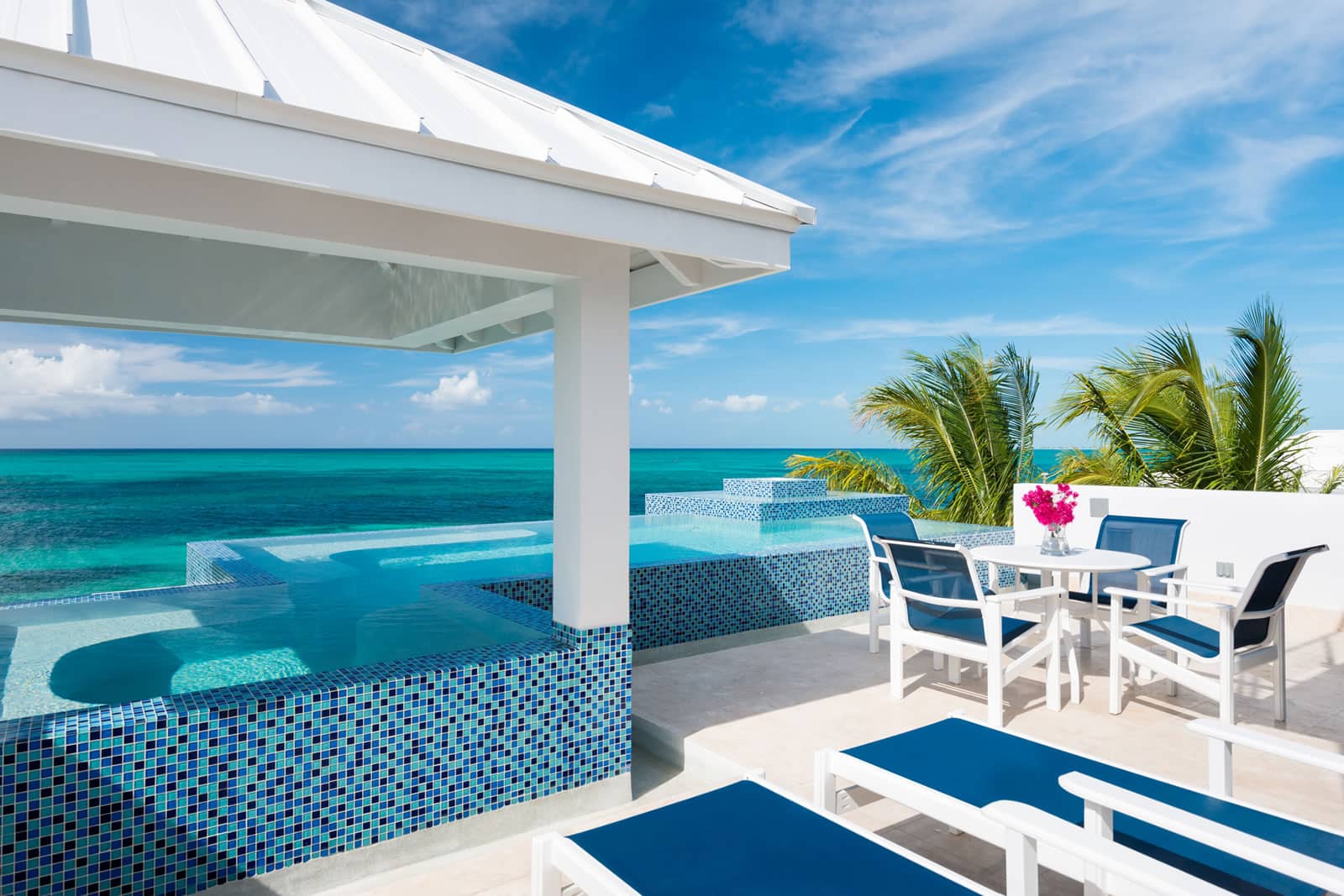 Pair Of Beachfront Villas For Sale Turtle Cove Providenciales Turks