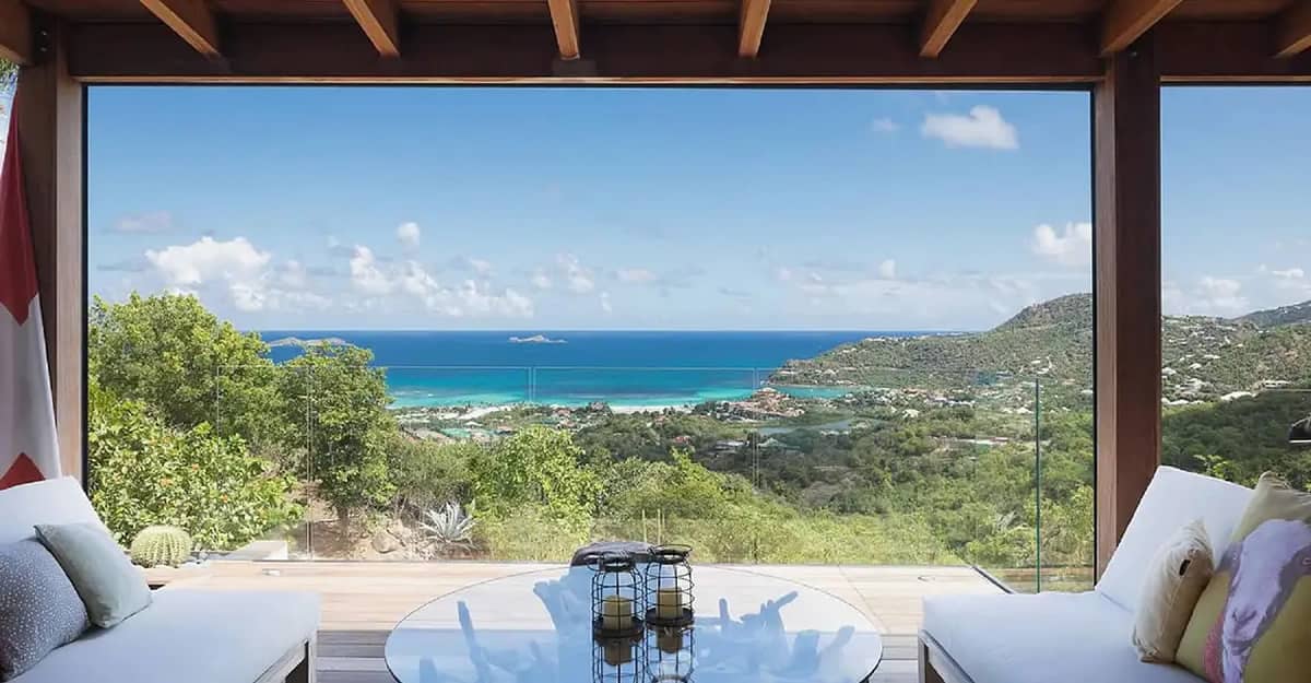 An exceptional villa for sale in St Barts