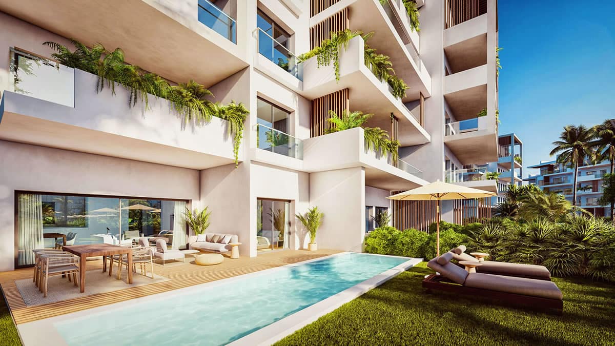 New construction Punta Cana - affordable new condos for sale in Downtown Punta Cana