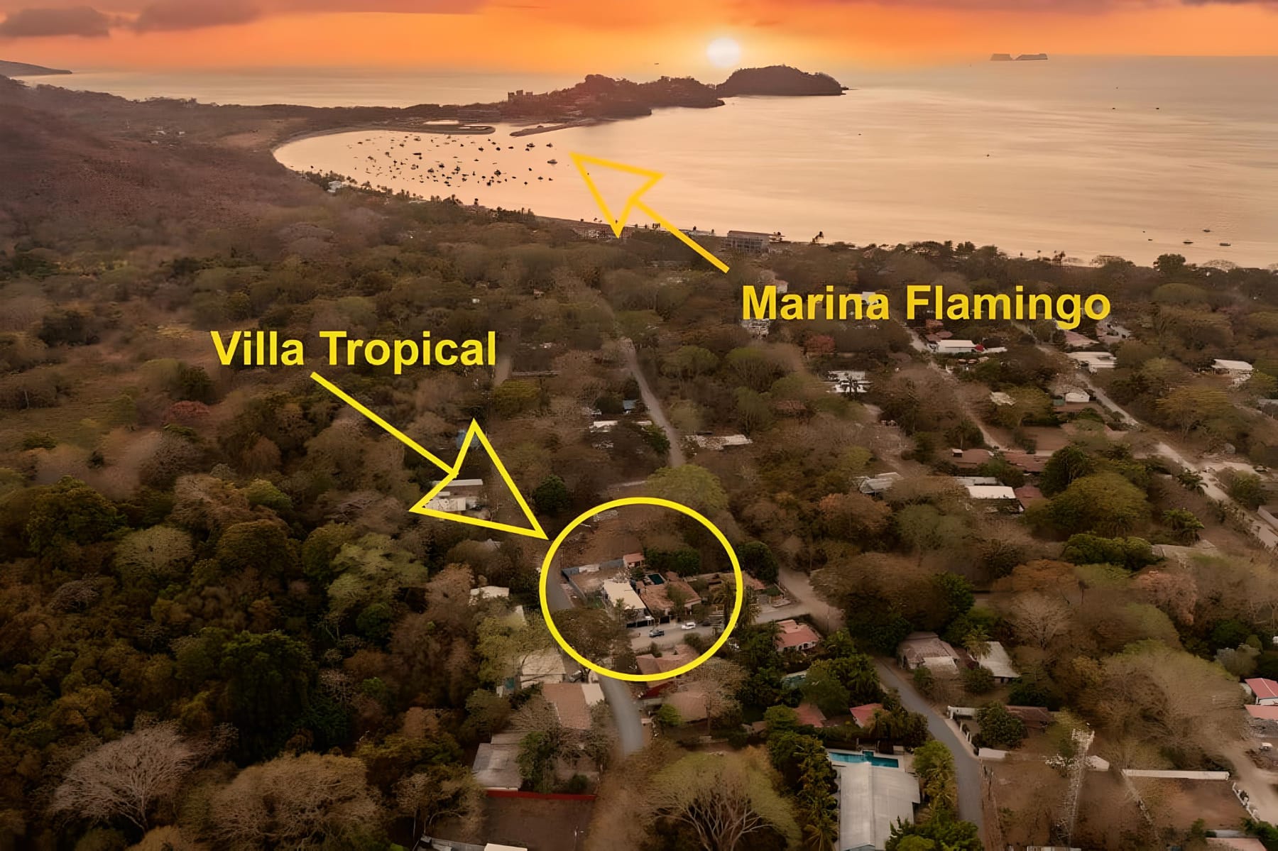 4 Bedroom Villa for Sale, Surfside Estates, Playa Potrero, Flamingo