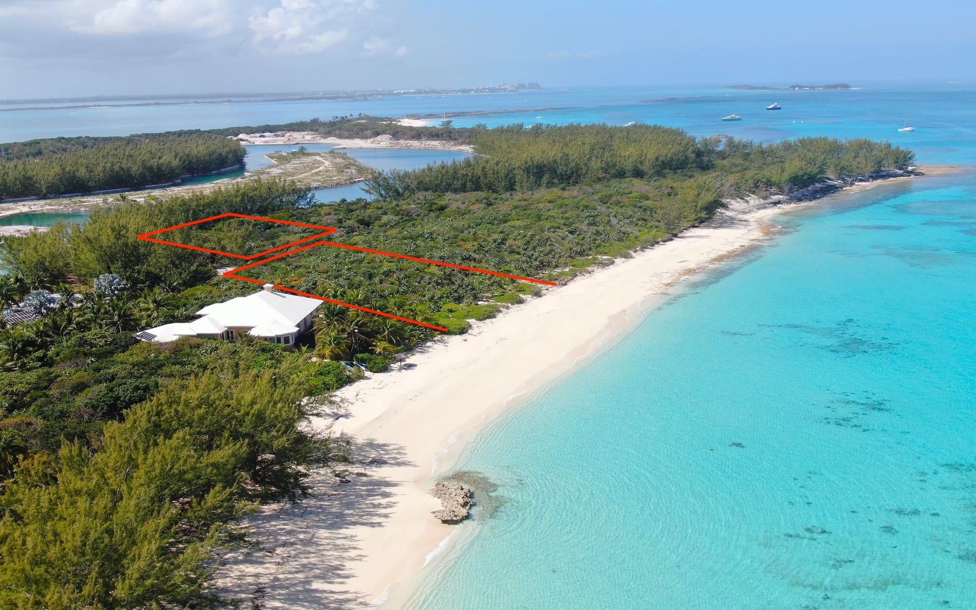 1.25 Acres of Beachfront Land for Sale, Rose Island, Bahamas 7th