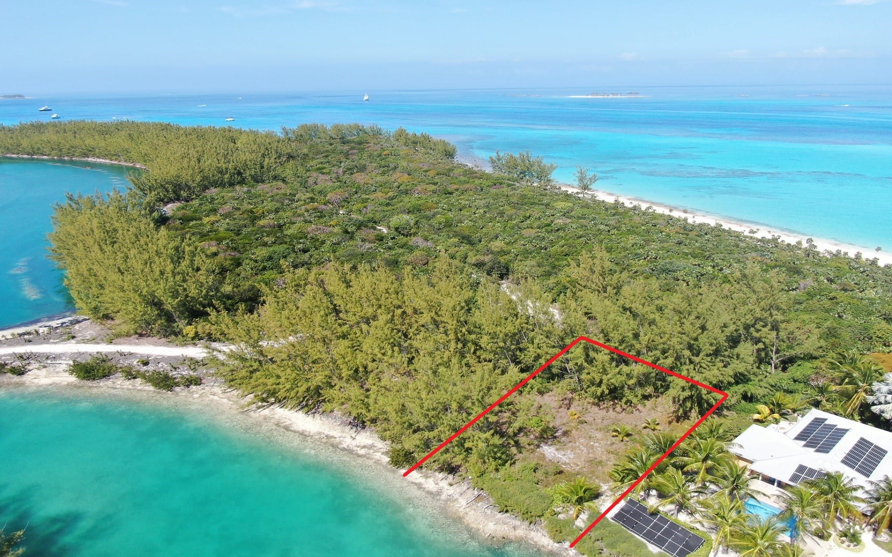 1.25 Acres of Beachfront Land for Sale, Rose Island, Bahamas 7th