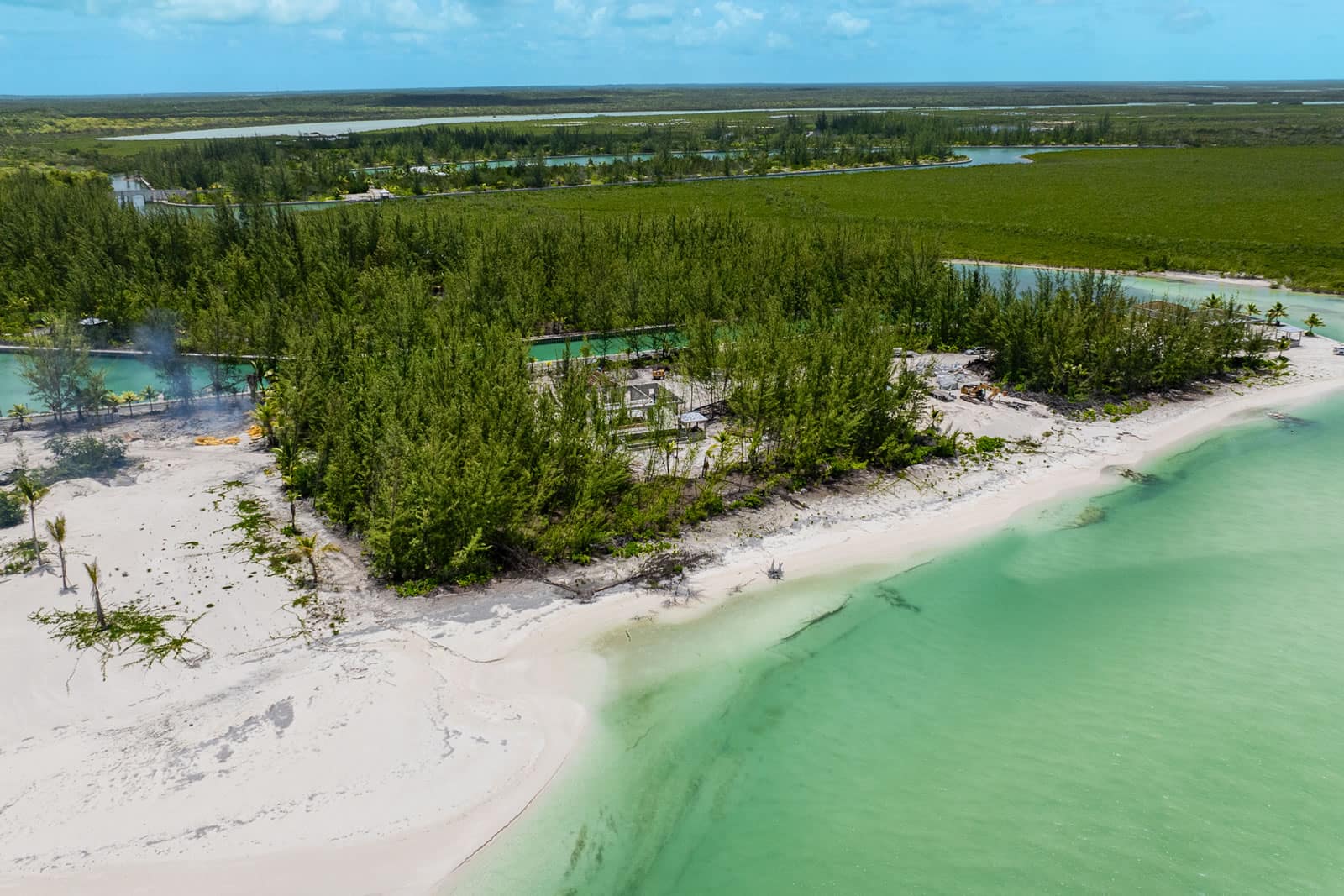 0.52 Acre Beachfront Lot for Sale, North Caicos Yacht Club, North