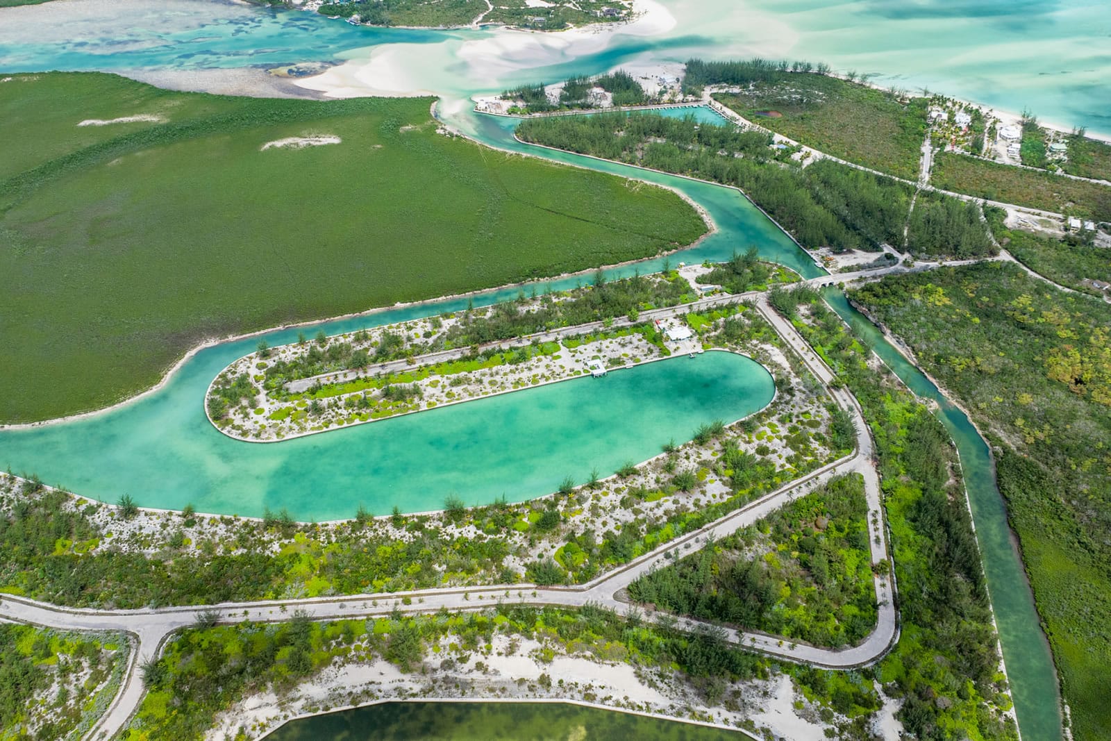 0.5 Acre Canal Front Lot for Sale, North Caicos Yacht Club, North