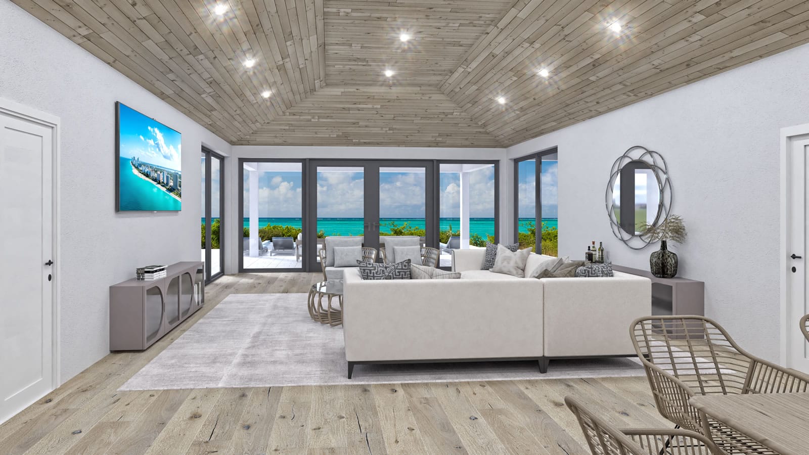 New 3 Bedroom Canal Front Villa for Sale, North Caicos Yacht Club