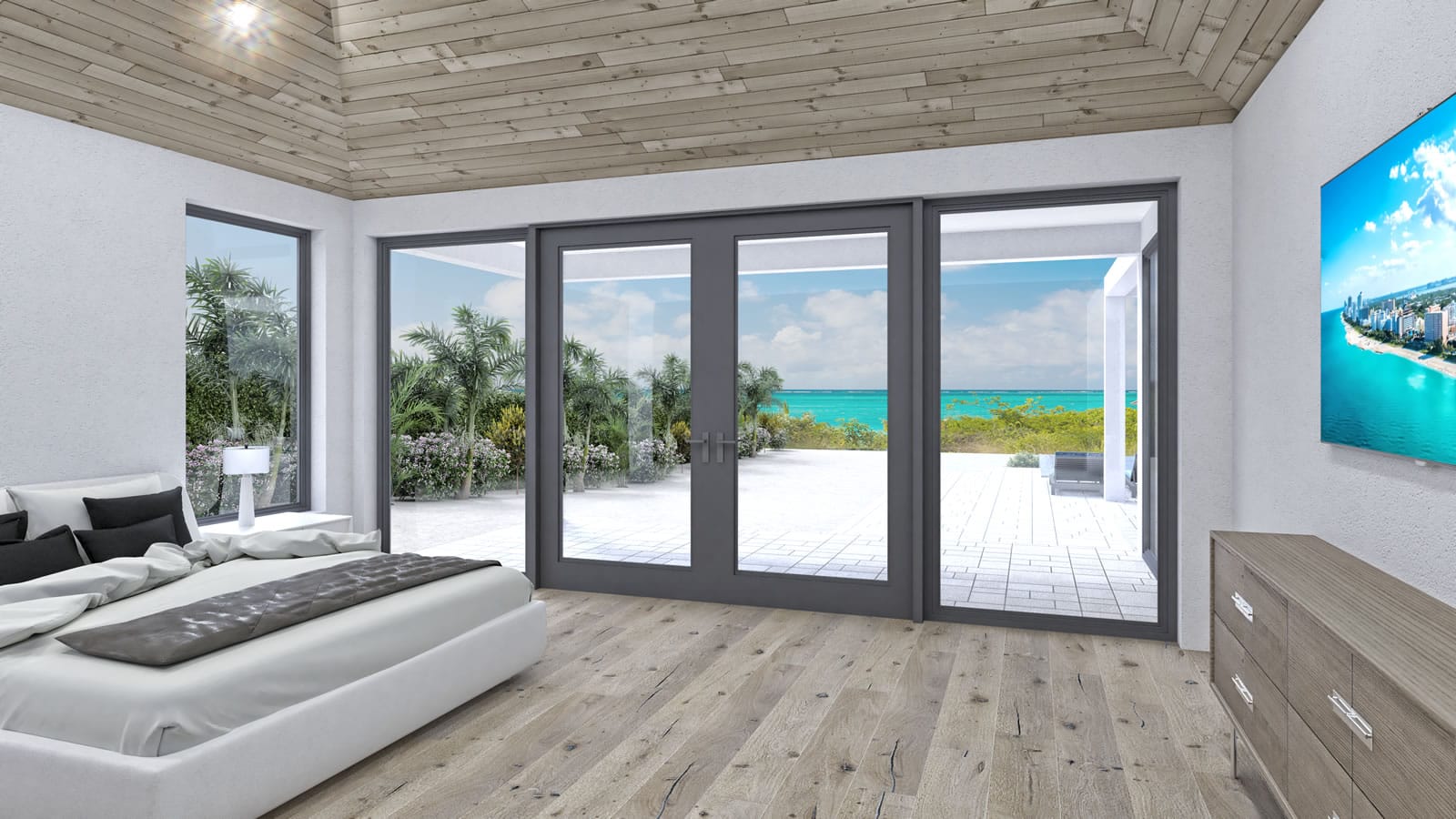 New 3 Bedroom Canal Front Villa for Sale, North Caicos Yacht Club