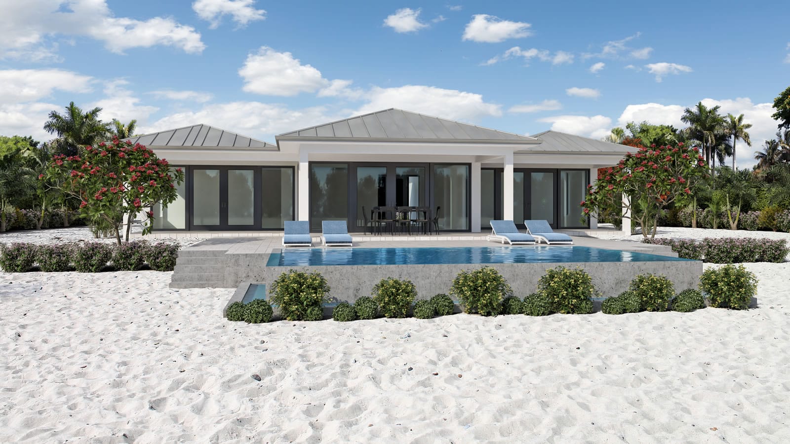 New 3 Bedroom Canal Front Villa for Sale, North Caicos Yacht Club