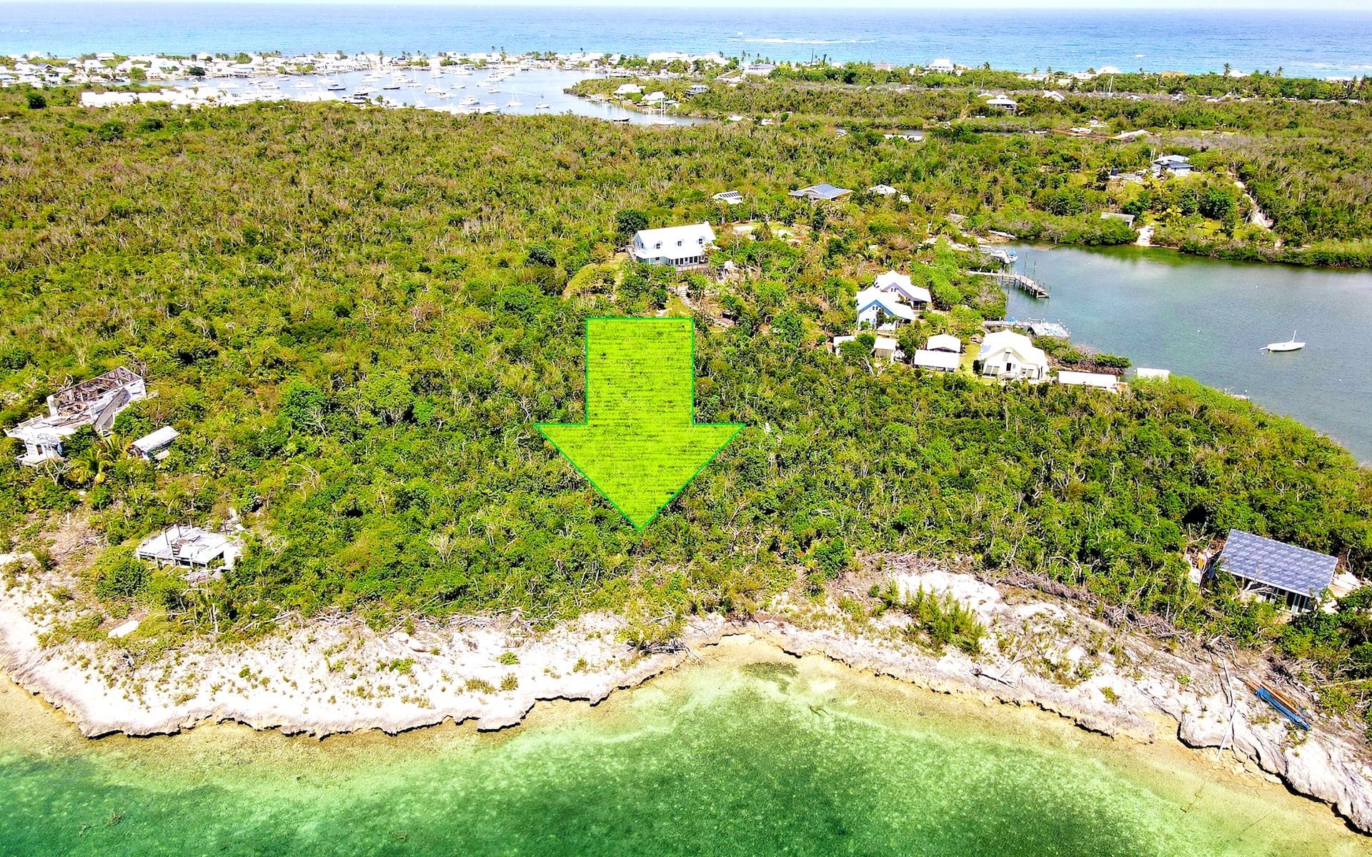 0.92 Acres of Waterfront Land for Sale, Elbow Cay, Abaco, Bahamas 7th Heaven Properties