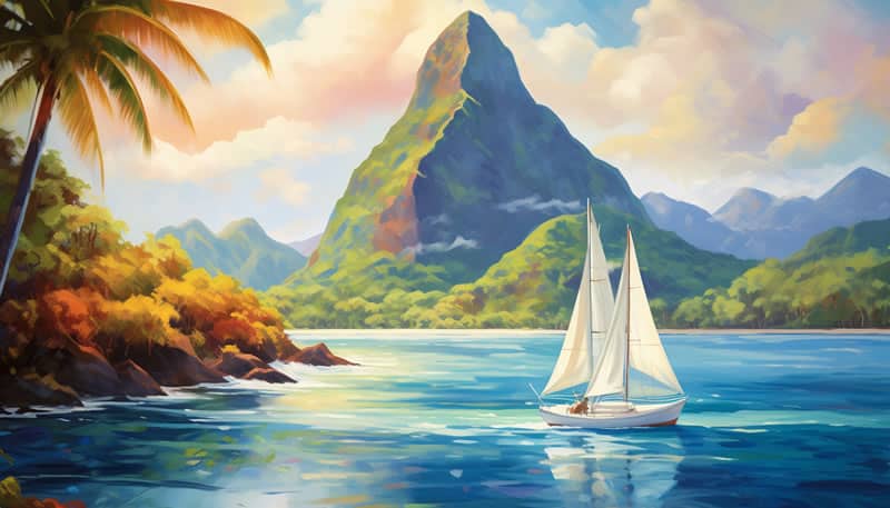 Citizenship by Investment - St Lucia - artwork