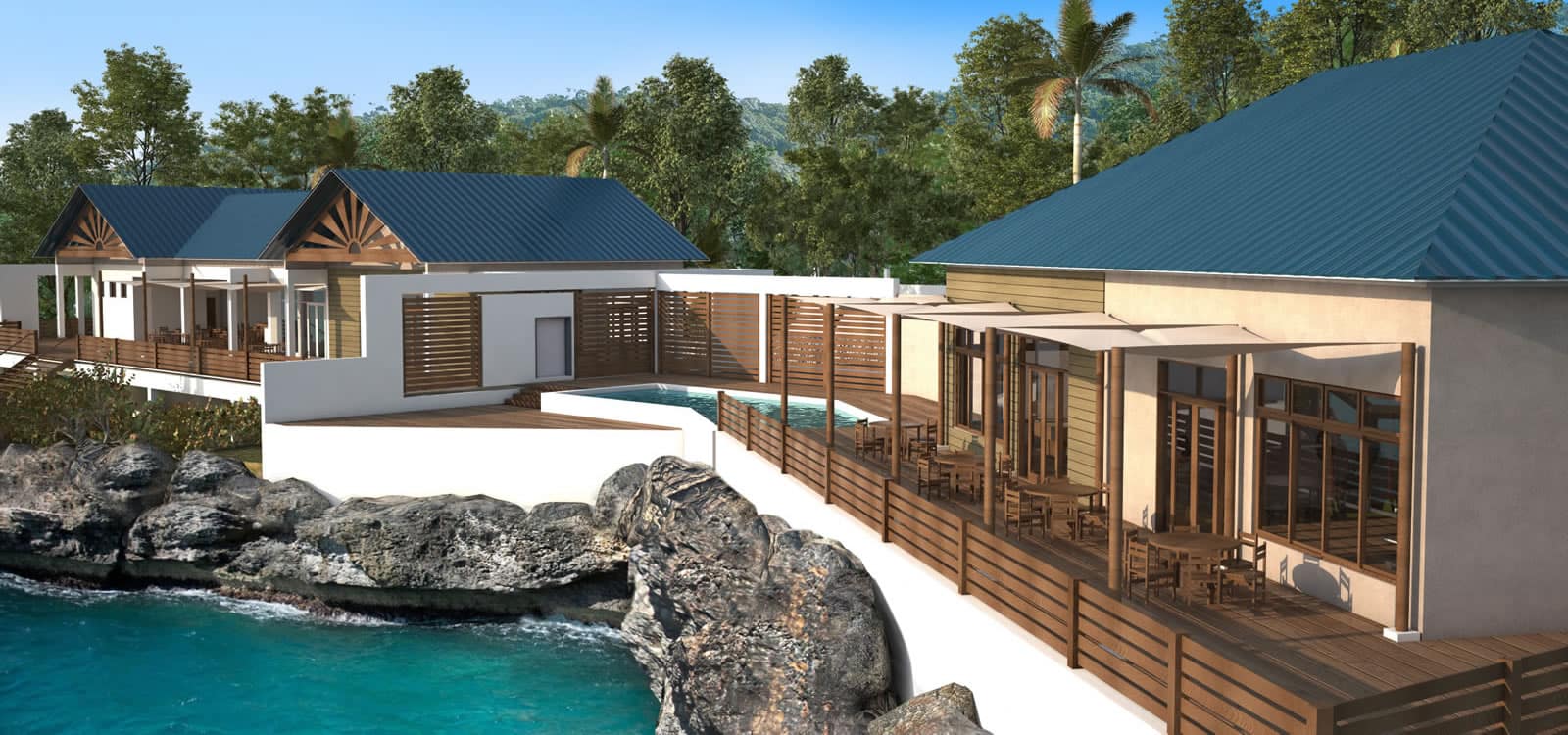 3 Bedroom Beachfront Villas for Sale, White House Beach Club