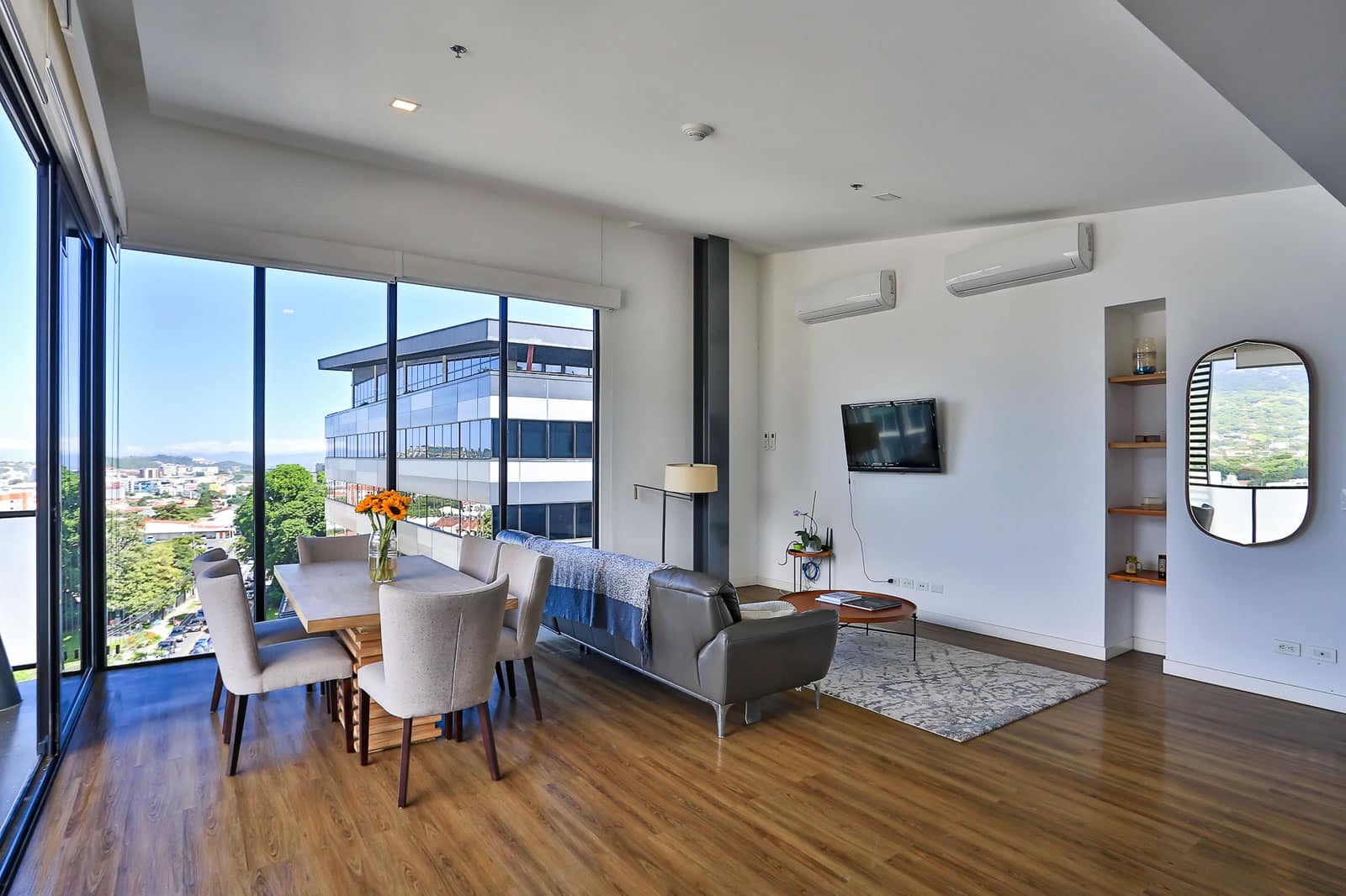 2 Bedroom Top Floor Corner Apartment for Sale, Escazu Village, Escazu